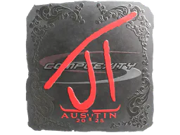Sticker JT (Foil) | Austin 2025 - Preço e onde comprar no CS2