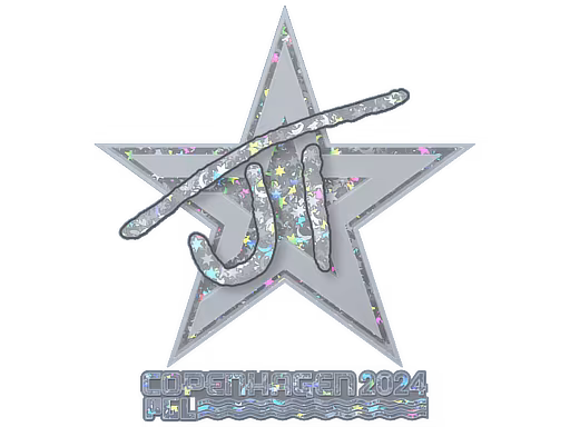 Sticker JT (Glitter) | Copenhagen 2024 - Preço e onde comprar no CS2