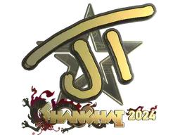 Sticker JT (Gold) | Shanghai 2024 - Preço e onde comprar no CS2