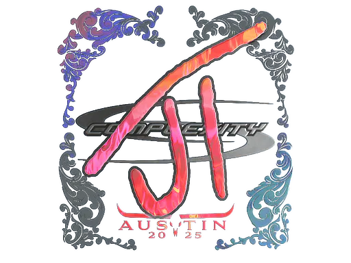 Sticker JT (Holo) | Austin 2025 - Preço e onde comprar no CS2