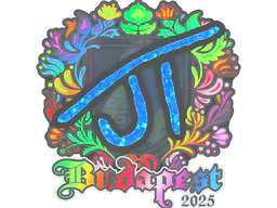 Sticker JT (Holo) | Budapest 2025 - Preço e onde comprar no CS2
