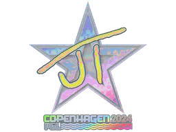 Sticker JT (Holo) | Copenhagen 2024 - Preço e onde comprar no CS2