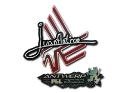 Sticker juanflatroo | Antwerp 2022 - Preço e onde comprar no CS2