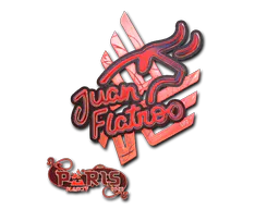 Sticker juanflatroo (Holo) | Paris 2023 - Preço e onde comprar no CS2