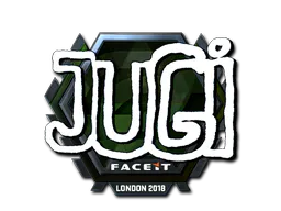 Sticker JUGi (Foil) | London 2018 - Preço e onde comprar no CS2