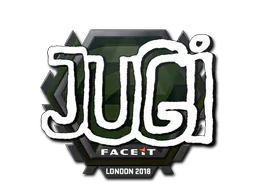 Sticker JUGi | London 2018 - Preço e onde comprar no CS2