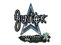 Sticker junior (Glitter) | Antwerp 2022 - Preço e onde comprar no CS2