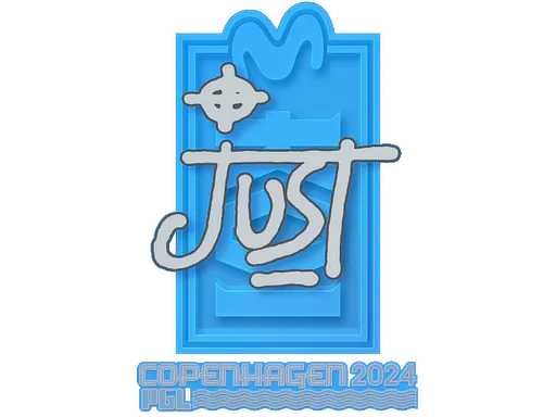 Sticker JUST | Copenhagen 2024 - Preço e onde comprar no CS2