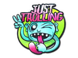 Sticker Just Trolling - Preço e onde comprar no CS2
