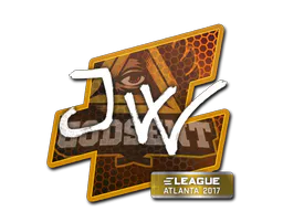 Sticker JW | Atlanta 2017 - Preço e onde comprar no CS2