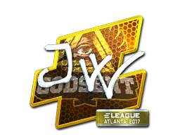 Sticker JW (Foil) | Atlanta 2017 - Preço e onde comprar no CS2