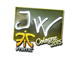 Sticker JW (Foil) | Cologne 2015 - Preço e onde comprar no CS2
