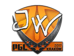 Sticker JW | Krakow 2017 - Preço e onde comprar no CS2