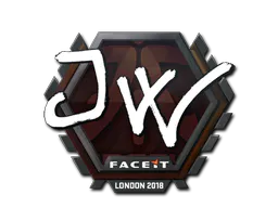 Sticker JW | London 2018 - Preço e onde comprar no CS2