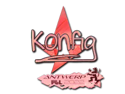 Sticker k0nfig (Holo) | Antwerp 2022 - Preço e onde comprar no CS2