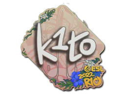 Sticker k1to | Rio 2022 - Preço e onde comprar no CS2