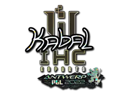 Sticker kabal (Glitter) | Antwerp 2022 - Preço e onde comprar no CS2