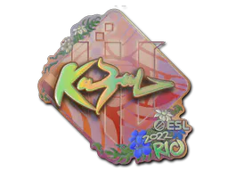 Sticker kabal (Holo) | Rio 2022 - Preço e onde comprar no CS2