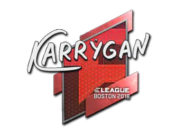 Sticker karrigan | Boston 2018 - Preço e onde comprar no CS2