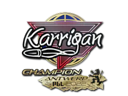 Sticker karrigan (Champion) | Antwerp 2022 - Preço e onde comprar no CS2