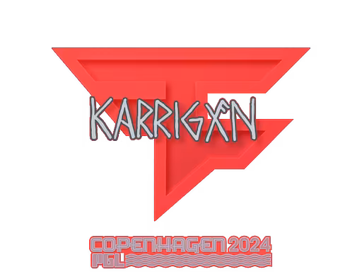 Sticker karrigan | Copenhagen 2024 - Preço e onde comprar no CS2