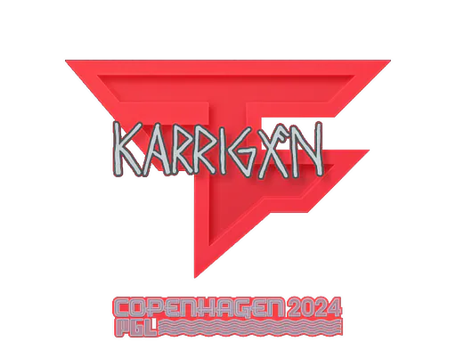 Sticker karrigan | Copenhagen 2024 - Preço e onde comprar no CS2