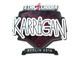 Sticker karrigan (Foil) | Berlin 2019 - Preço e onde comprar no CS2