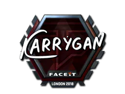 Sticker karrigan (Foil) | London 2018 - Preço e onde comprar no CS2