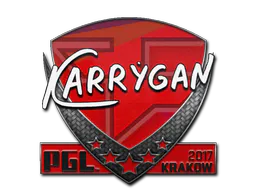 Sticker karrigan | Krakow 2017 - Preço e onde comprar no CS2