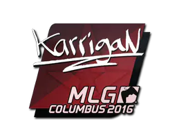 Sticker karrigan | MLG Columbus 2016 - Preço e onde comprar no CS2