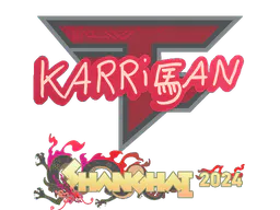 Sticker karrigan | Shanghai 2024 - Preço e onde comprar no CS2