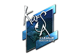 Sticker Karsa (Foil) | Boston 2018 - Preço e onde comprar no CS2