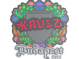 Sticker kauez (Embroidered) | Budapest 2025 - Preço e onde comprar no CS2