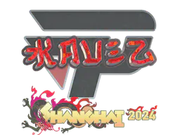 Sticker kauez (Glitter) | Shanghai 2024 - Preço e onde comprar no CS2