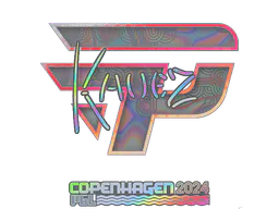 Sticker kauez (Holo) | Copenhagen 2024 - Preço e onde comprar no CS2