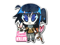 Sticker Kawaii Killer Terrorist - Preço e onde comprar no CS2