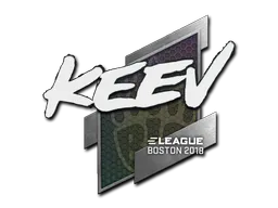 Sticker keev | Boston 2018 - Preço e onde comprar no CS2