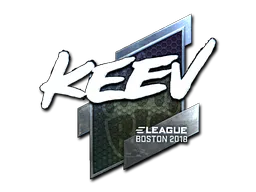 Sticker keev (Foil) | Boston 2018 - Preço e onde comprar no CS2