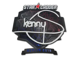 Sticker kennyS | Berlin 2019 - Preço e onde comprar no CS2