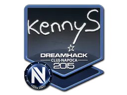 Sticker kennyS | Cluj-Napoca 2015 - Preço e onde comprar no CS2