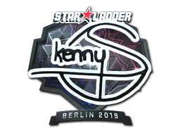 Sticker kennyS (Foil) | Berlin 2019 - Preço e onde comprar no CS2