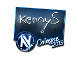 Sticker kennyS (Foil) | Cologne 2015 - Preço e onde comprar no CS2
