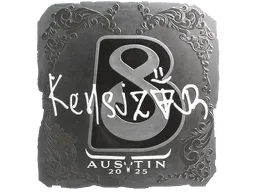 Sticker kensizor (Foil) | Austin 2025 - Preço e onde comprar no CS2