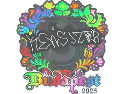 Sticker kensizor (Holo) | Budapest 2025 - Preço e onde comprar no CS2