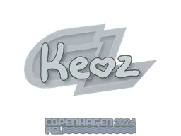 Sticker Keoz | Copenhagen 2024 - Preço e onde comprar no CS2