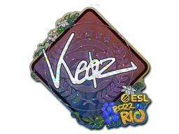 Sticker Keoz (Glitter) | Rio 2022 - Preço e onde comprar no CS2