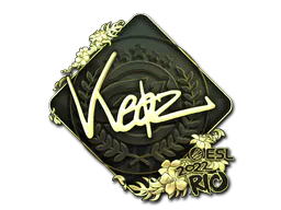 Sticker Keoz (Gold) | Rio 2022 - Preço e onde comprar no CS2