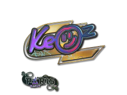 Sticker Keoz (Holo) | Paris 2023 - Preço e onde comprar no CS2