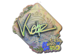 Sticker Keoz (Holo) | Rio 2022 - Preço e onde comprar no CS2