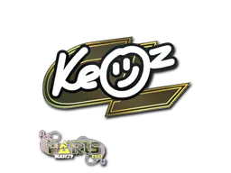 Sticker Keoz | Paris 2023 - Preço e onde comprar no CS2
